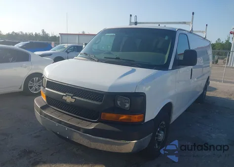 2012 Chevrolet Express 3500 Work Van из США, поврежденный, VIN 1GCZGUCG1C1113554